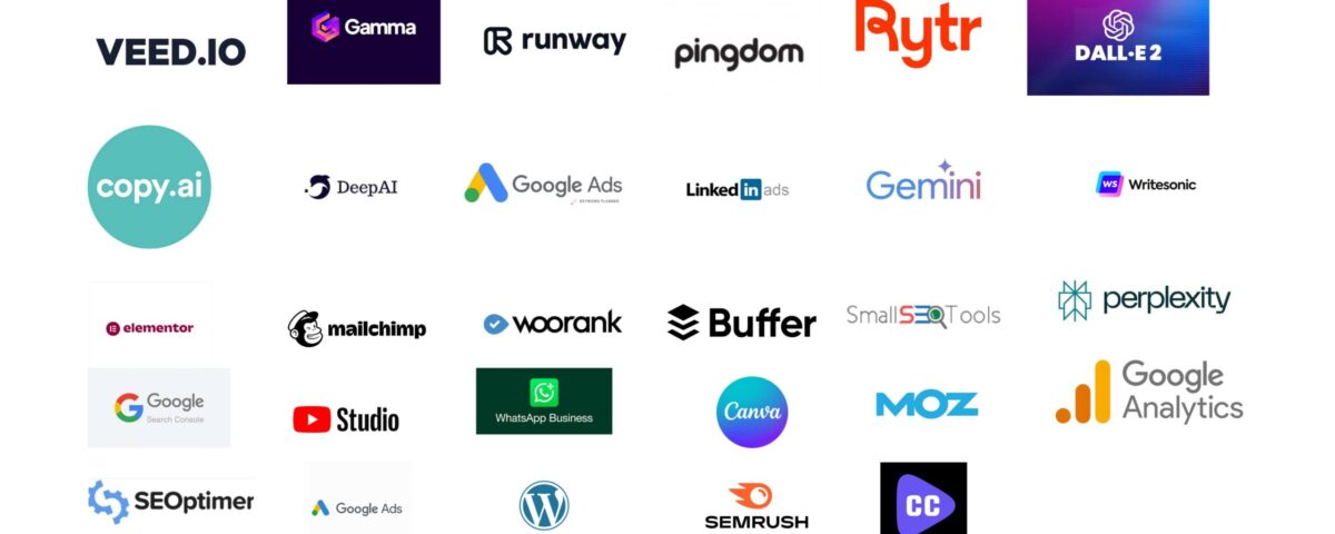 50+ Digital marketing AI tools